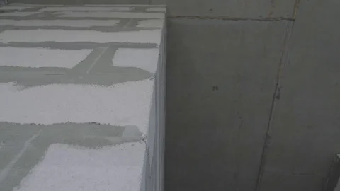 The brickwall background. Around the corner Stock Footage 71247776