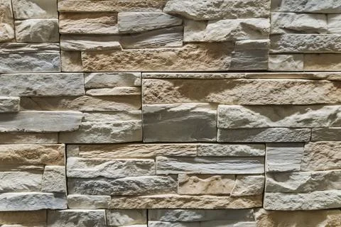 Brickwall background in light tones Foto stock