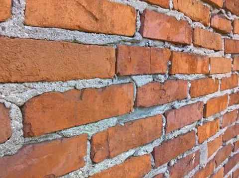 Brickwall From Left Stock Photos