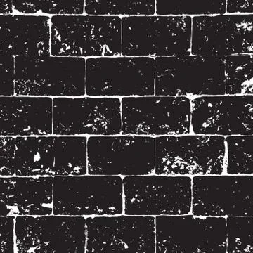 Brickwall Overlay Texture Stock Illustration