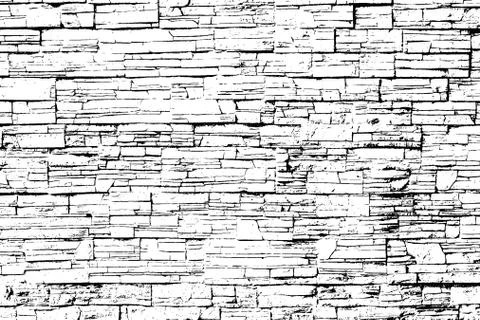 Brickwall Overlay Texture Stock Illustration