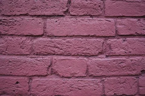 Brickwall texture close up view. Stock Photos