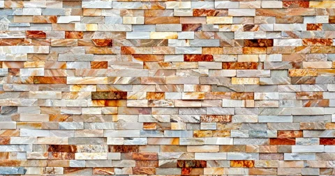 Brickwall Zoomout Background Stock Footage 147090447