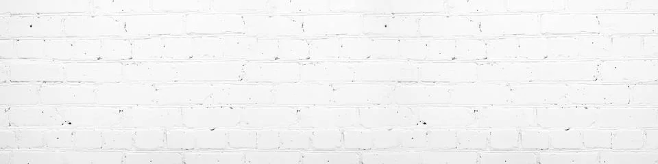 Brickwork background or backdrop brick wall of white abstract style. White Brick Stock Photos
