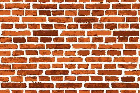 Brickwork background, seamless pattern for your design Stock Illustration