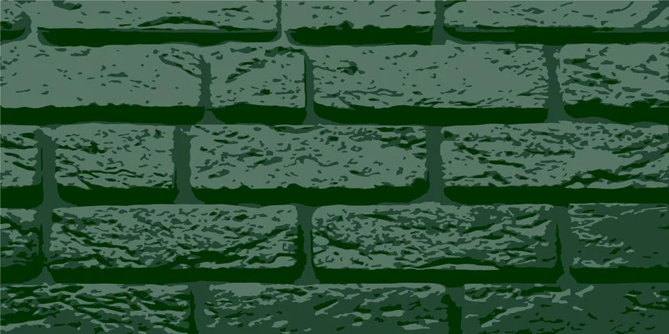 Brickwork. Brick wall. Vintage background for website, flyer Stock Illustration