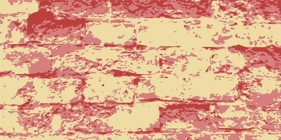 Brickwork. Brick wall. Vintage background for website, flyer. Vector eps-10 Stock Illustration