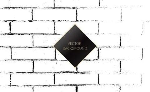 Brickwork grunge abstract background design Stock Illustration