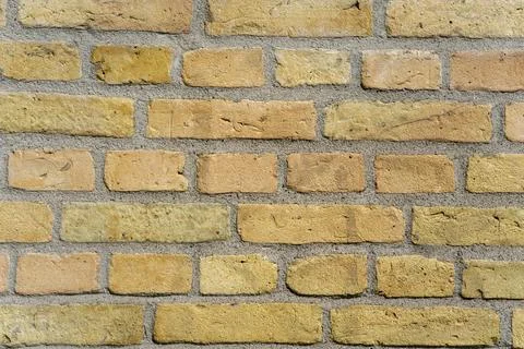 Brickwork from old bricks, beautiful background Foto stock