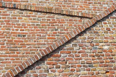 Brickwork old wall Stock Photos