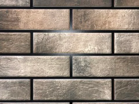 Brickwork texture for design. Light brick wall with dark seams. Background wi Stock Photos