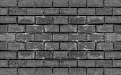 Brickwork toning gray monochrome base row of rectangular stones base 스톡 사진