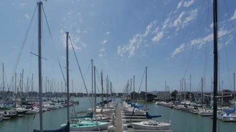 Brickyard Cove Defished Stock Footage 53223924