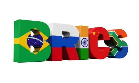 BRICS Concept Illustration Stock Illustration