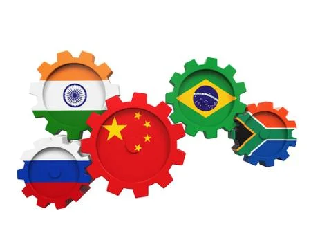 BRICS Concept Illustration Stock-Illustration