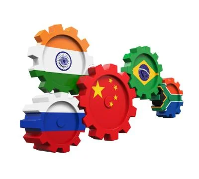 BRICS Concept Illustration Stock Illustration