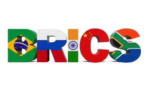 BRICS Concept Illustration Stock Illustration
