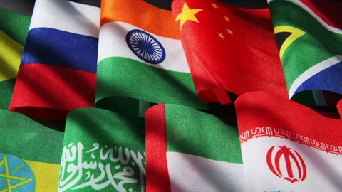 BRICS. Video stock 334232196