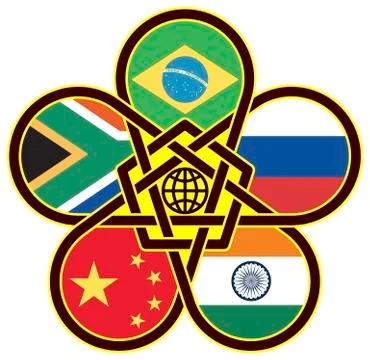 BRICS Symbol Stock Illustration
