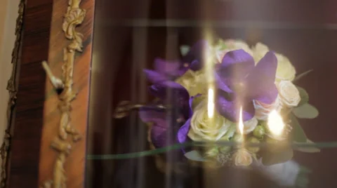 Bridal bouquet Stock Footage 33142472