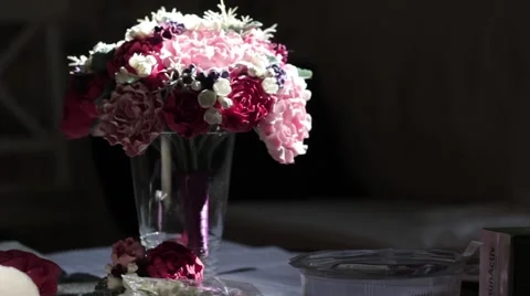 Bridal bouquet Stock Footage 41150276