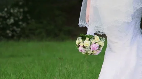 Bridal Bouquet Video stock 52485611