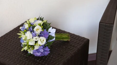Bridal bouquet Stock Footage 52995358
