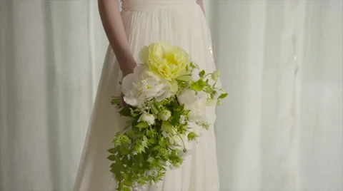 Bridal Bouquet Stock Footage 55374935