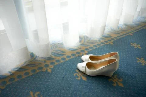 Bridal shoe Stock Photos
