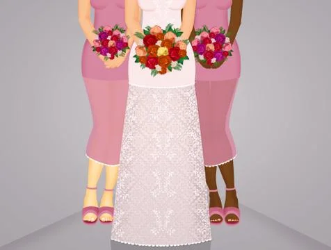 Bridal shower Stock Illustration