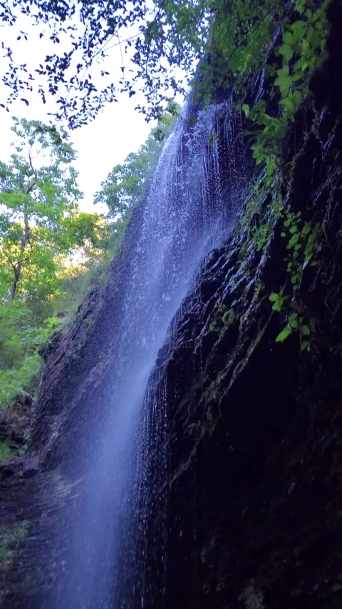 Bridal veil falls Stock Footage 131637879