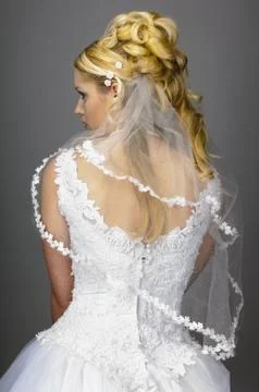 Bridal veil Foto stock