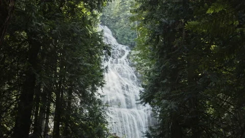 Bridal Veil Waterfall 2 Stock Footage 139541927