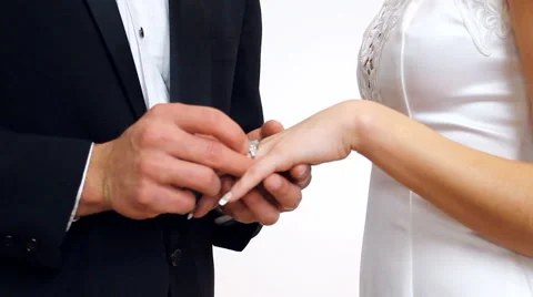 Bride And Groom Close Up Stock Footage 43360148