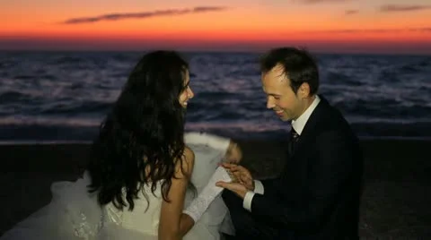 Bride And Groom 스톡 동영상 22276077