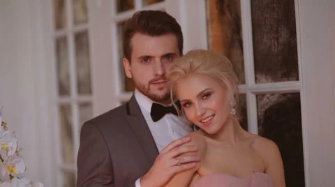 Bride and groom. Stock Footage 61784882