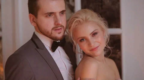 Bride and groom. Stock Footage 61784964