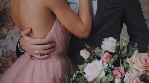 Bride and groom. Stock Footage 61785242