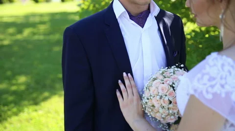 Bride and groom Stock Footage 67104825