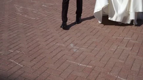 The bride and groom Stock Footage 163567189