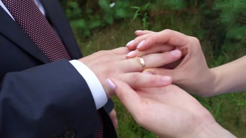 Bride and groom Stock Footage 163567721