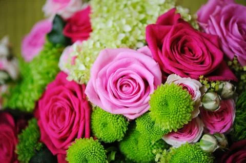 Bride bouquet Stock Photos