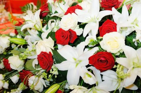 Bride bouquet Stock Photos