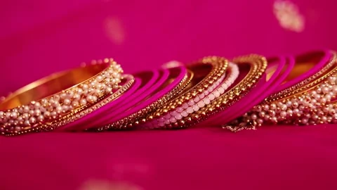 Bride bracelate Stock Footage 158905449