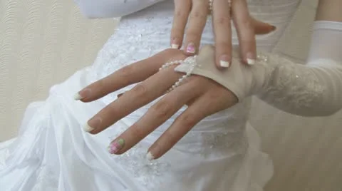 Bride Stock Footage 8984290