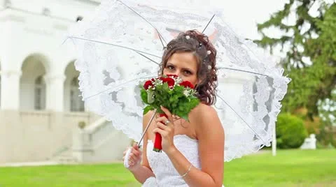 Bride Stock Footage 24673218