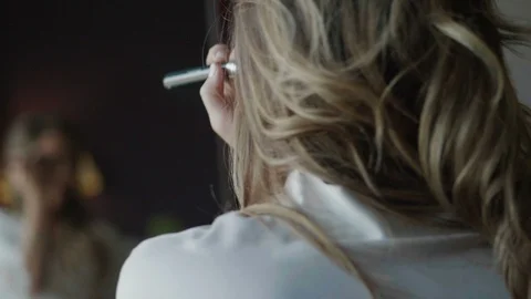 Bride Getting Ready Stock-Footage 98580013