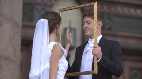 As for the bride groom hand faces in the frame Stock Footage 61893456