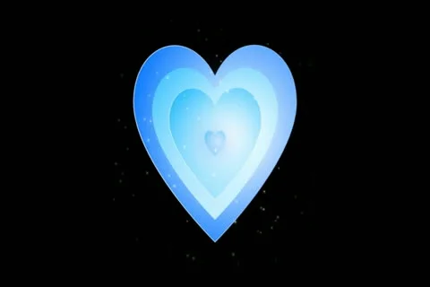 Bride &amp; Groom Motion Design Element 01 Widescreen Stock Footage 10874889