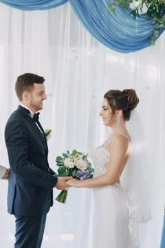 Bride with groom Stock Photos